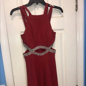 Red Short Prom/Ball Dress.